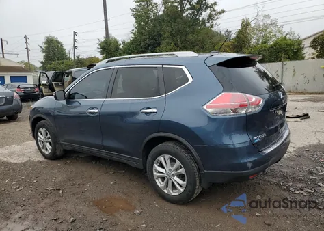 2014 Nissan Rogue S из США, поврежденный, VIN 5N1AT2MK0EC781879